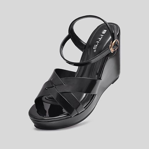  Sandal Thời Trang Biti's Nữ Màu Đen BPW004088DEN 