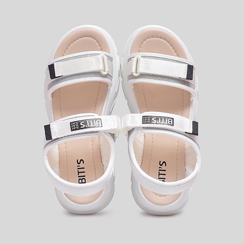  Sandal Biti's Nữ Màu Trắng BPW004300TRG 