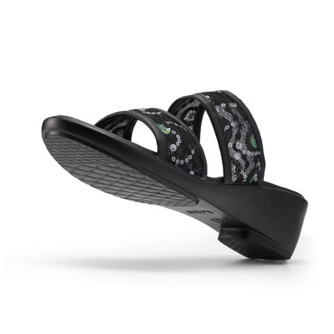  Sandal Cao Gót Biti's Nữ Màu Đen BPW005888DEN 