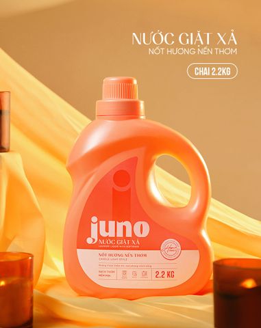  2 Chai Nước Giặt Xả Nốt Hương Nến Thơm 