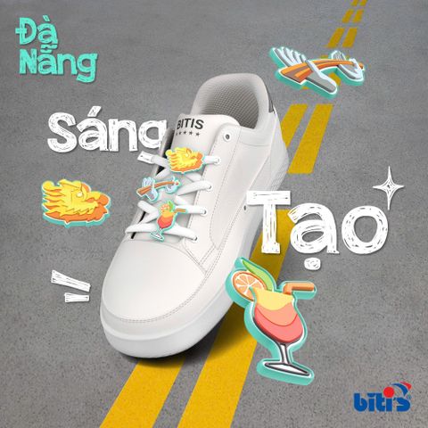  Bộ 3 Charm Biti's Đà Nẵng Sáng Tạo Màu Xanh Ngọc AAUH04400XNG 