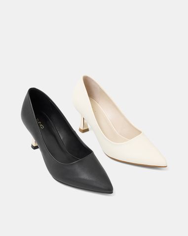  Giày Cao Gót Pump Mũi Nhọn Gót Thanh 