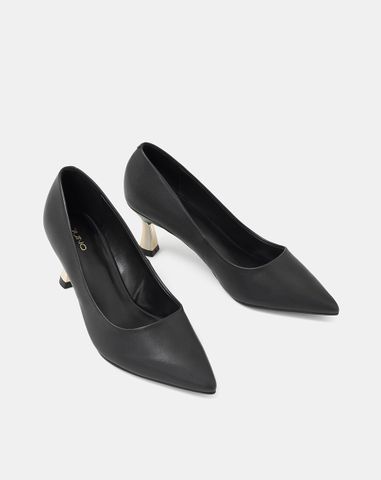  Giày Cao Gót Pump Mũi Nhọn Gót Thanh 