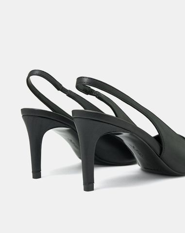  Giày Cao Gót Cao Gót Slingback Mũi Nhọn Gót Thanh 