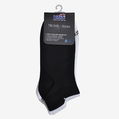 Combo 2 Đôi Vớ Biti's Nam Màu Đen ASMG00070DEN 