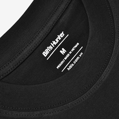  Áo Thun Biti's Hunter Unisex Màu Đen BOU001700DEN 