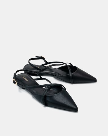  Giày Búp Bê Quai Chéo 