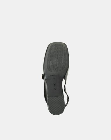 Giày Búp Bê Slingback Mũi Tròn 