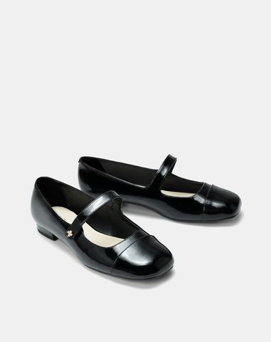  Giày Búp Bê Búp Bê Phối Toe Cap 