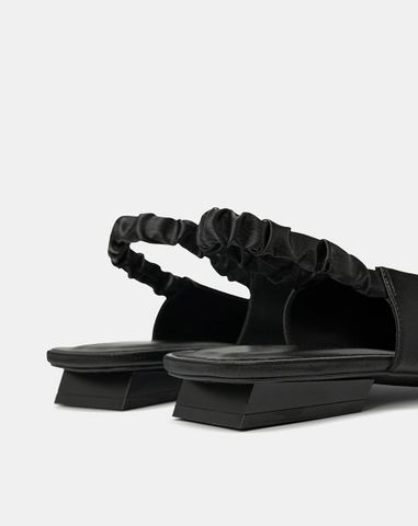  Giày Búp Bê Slingback Quai Thun 