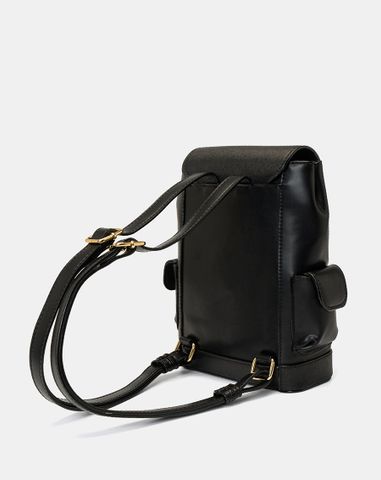  Balo Phối 2 Túi Nhỏ Bên Hông 