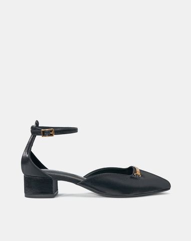  Giày Cao Gót Phối Khoá Trang Trí 