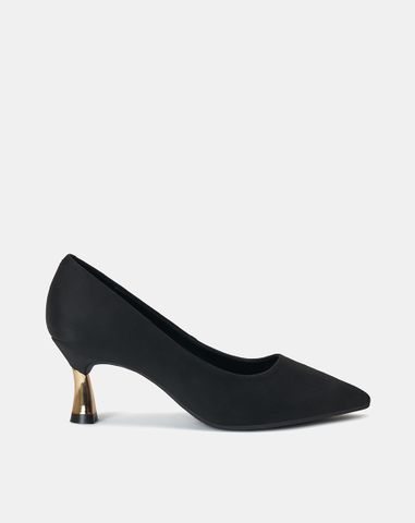  Giày Cao Gót Pump Mũi Nhọn Gót Thanh 