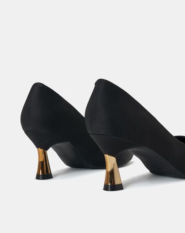  Giày Cao Gót Pump Mũi Nhọn Gót Thanh 