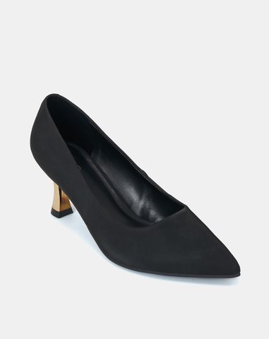  Giày Cao Gót Pump Mũi Nhọn Gót Thanh 