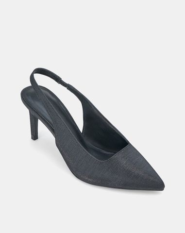  Giày Cao Gót Cao Gót Slingback Mũi Nhọn Gót Thanh 