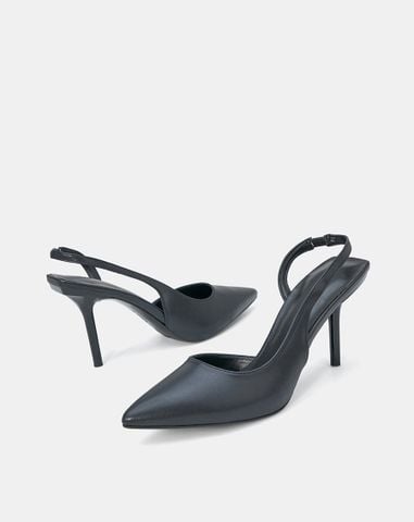  Giày Cao Gót Slingback Gót Thanh 