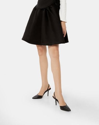  Giày Cao Gót Slingback Gót Thanh 