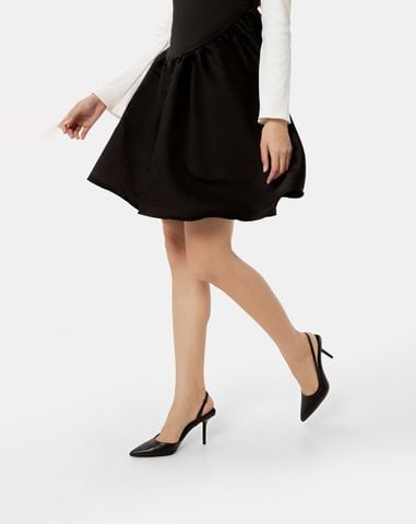  Giày Cao Gót Slingback Gót Thanh 