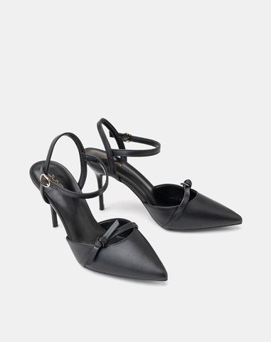  Giày Cao Gót Phối Nơ 