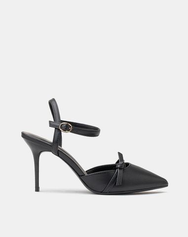  Giày Cao Gót Phối Nơ 