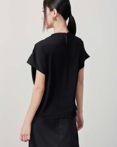  Áo kiểu xếp vai 