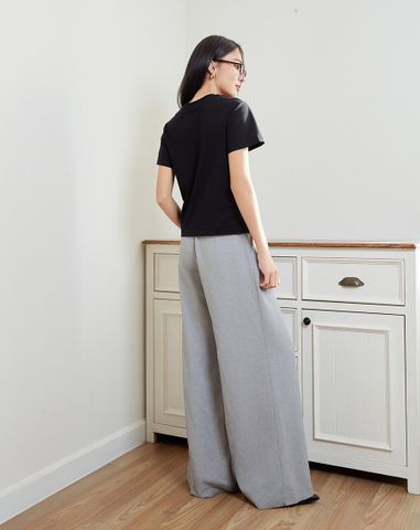  Áo thun basic cổ tròn 