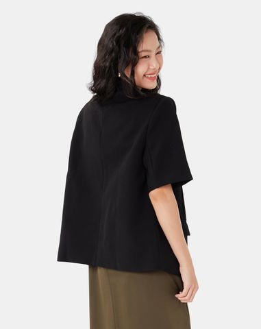  Áo blazer tay ngắn form rộng 