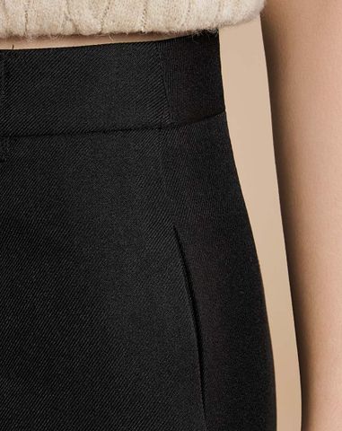  Quần tây dáng loe form mid-wide 