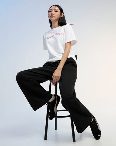  Quần thun dài ống suông 