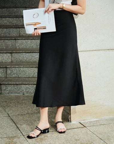  Chân váy midi dài 