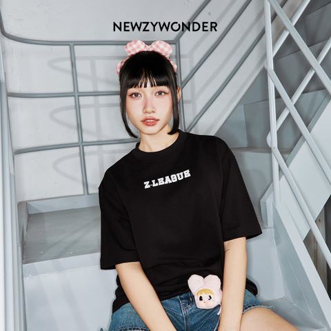  Áo thun unisex Newzy Wonder oversized 100% cotton in Cún ZLeague NZATH007 
