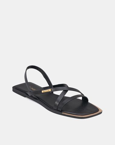  Giày Sandal Sơn Viền Phối Khoá Trang Trí 