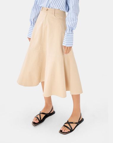  Giày Sandal Sơn Viền Phối Khoá Trang Trí 