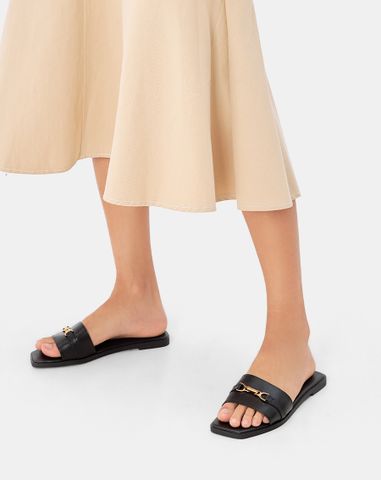  Giày Sandal Khoá Trang Trí Juno 