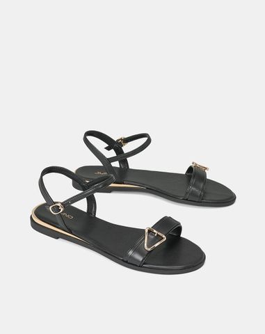  Giày Sandal Bệt Trang Trí Khoá 