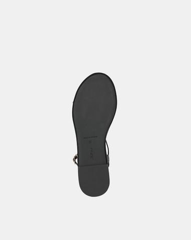  Giày Sandal Bệt Trang Trí Khoá 