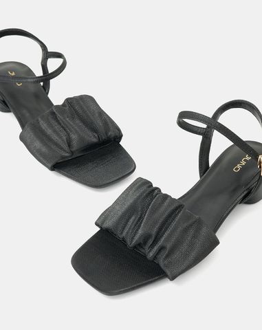  Giày Sandal Quai Ngang Bèo Nhún 