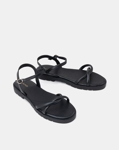  Giày Sandal Bệt Quai Xoắn 