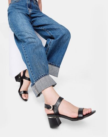  Giày Sandal Quai Ngang Hậu Xé Dán 