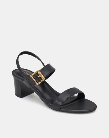 Giày Sandal 2 Quai Ngang Khoá Trang Trí 