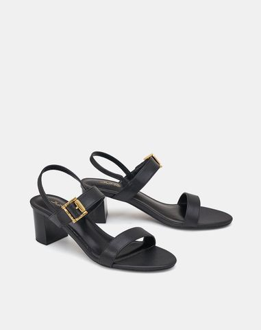  Giày Sandal 2 Quai Ngang Khoá Trang Trí 