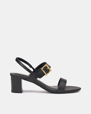  Giày Sandal 2 Quai Ngang Khoá Trang Trí 