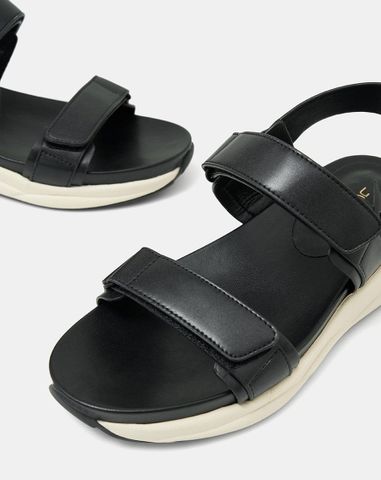  Giày Sandal Đế Thể Thao Quai Ngang Bản Lớn 