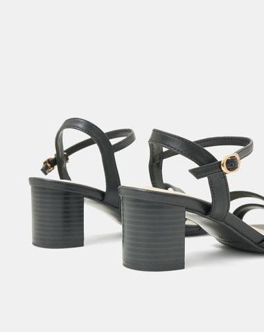  Giày Sandal Gót Vuông 