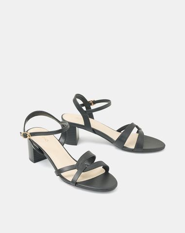 Giày Sandal Gót Vuông 