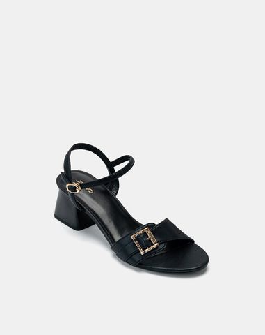 Giày Sandal Quai Đắp Phối Khóa 