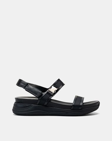  Giày Sandal Đế Thể Thao Phối Khóa Trang Trí 