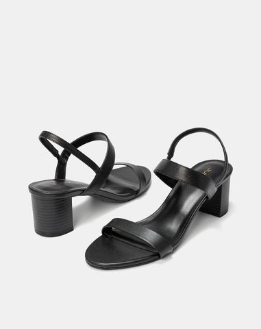  Giày Sandal Gót Vuông Basic 