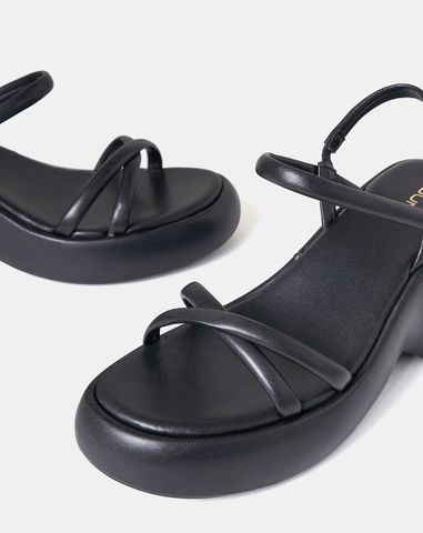  Giày Sandal Xuồng Quai Chéo 